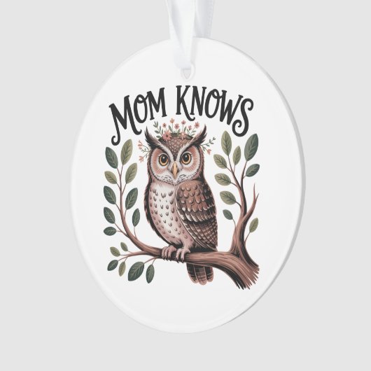 Moeder weet ornament (voorkant)