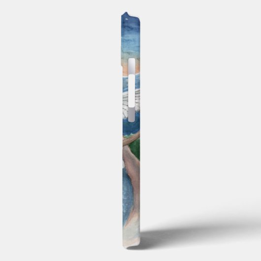 "Moeder Winter" Oorspronkelijke iPhone Case (Achterkant / Links)