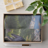 Moeder Wolf en Pups Mountain River Valley Tissuepapier (Geschenk)