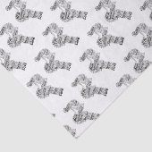 Moeder Word Art Tissuepapier (Detail)