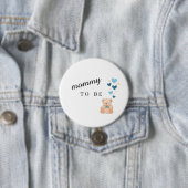 Moeder Worden Baby Shower Knop Ronde Button 7,6 Cm (In situ)