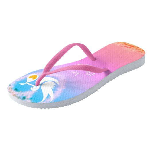 Moeder Worden Flip Flops (Schuin)