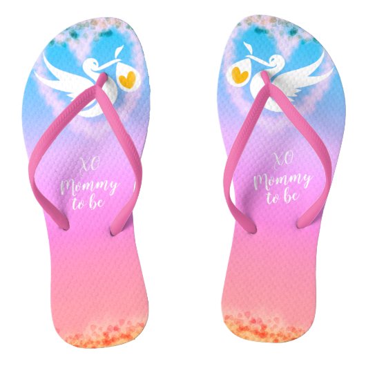 Moeder Worden Flip Flops (Voetbed)
