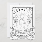 Moeder wordt Baby shower Kaart (Voorkant)