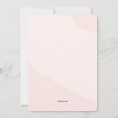 Moeder wordt Baby Shower Uitnodigingen (Achterkant)