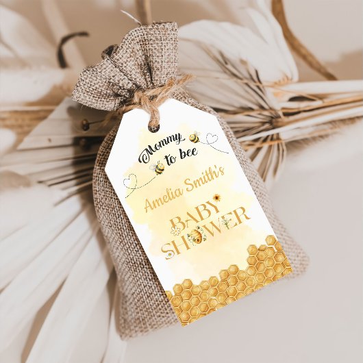 Moeder Wordt Bij Baby Shower Cadeaulabel