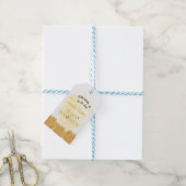 Moeder Wordt Bij Baby Shower Cadeaulabel (Met Touw)