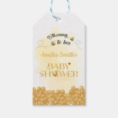 Moeder Wordt Bij Baby Shower Cadeaulabel (Voorkant)