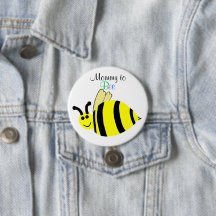 Moeder Wordt Bij Cute Gele Hommel Zwangerschap