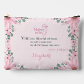 Moeder Wordt Florale Boho Moderne Typografie Etui (Voorkant)