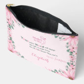 Moeder Wordt Florale Boho Moderne Typografie Etui (Open)