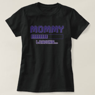 Moeder Wordt Geladen T-Shirt Voor Zwangerschapsaan