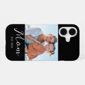 Moeder Wordt Moeder Script Foto Case-Mate iPhone 16 Hoesje (Achterkant horizontaal)