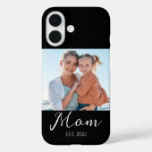 Moeder Wordt Moeder Script Foto Case-Mate iPhone Case (Achterkant)