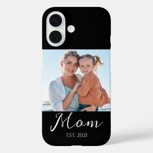 Moeder Wordt Moeder Script Foto Case-Mate iPhone Case (Achterkant)