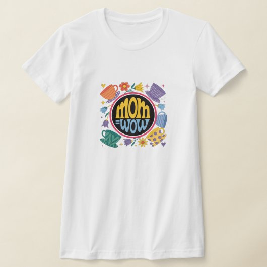 Moeder = WoW - Bewijs dat moeders geweldig zijn T-shirt (Laagn)