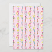 Moeder zegen veer en kralen kleurrijke kunst kaart (Achterkant)