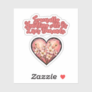 Moeder zijn: het leven gracieus het hoofd bieden sticker