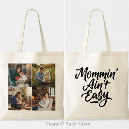 Moeder Zijn Is Niet Eenvoudig Borstel Schrift 4 Fo Tote Bag