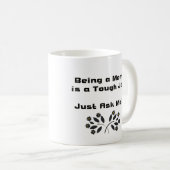 Moeder zijn, stevige Mok (Voorkant rechts)