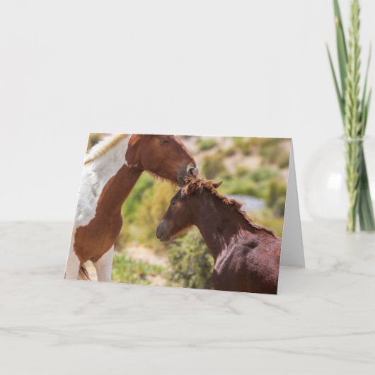 Moeder zoent kaart (Voorkant)