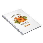 Moeder zoete pompoen notitieboek (Rechterzijde)
