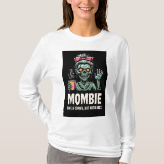 Moeder Zombie T-Shirt Moeder Tee Zombie Tee