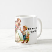 "Moeder & Zoon Mok Design Hub" (Voorkant rechts)