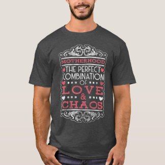 Moeder Zwangerschap Super Mom retro T-shirt