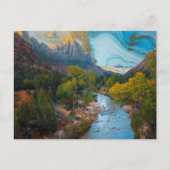 moederaarde briefkaart (Voorkant)