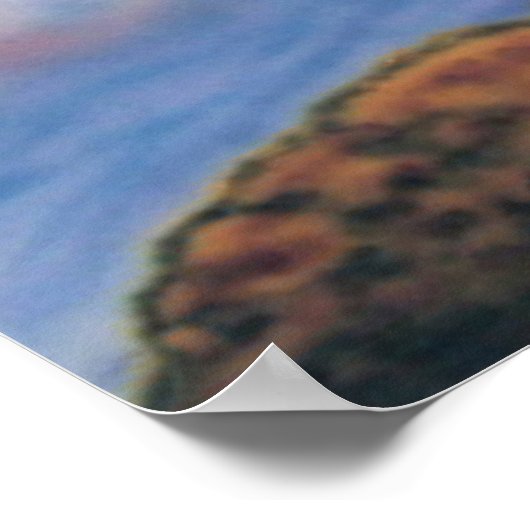 Moederaarde van het Poster Lisa Iris (Hoek)