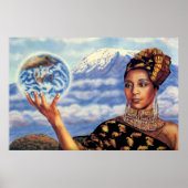 Moederaarde van het Poster Lisa Iris (Voorkant)