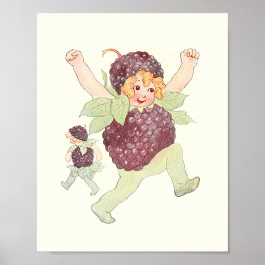 Moederaardkinderen - Blackberry Kinderen Poster (Voorkant)