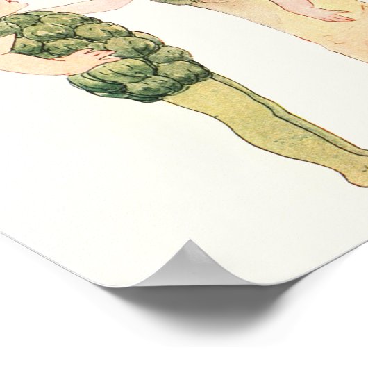 Moederaardkinderen - Miss Brussels Sprout Poster (Hoek)