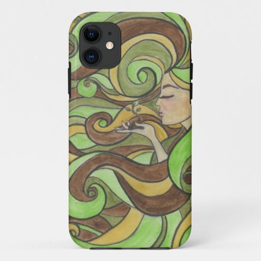 moederaardse iPhone draagtas Case-Mate iPhone Case (Achterkant)