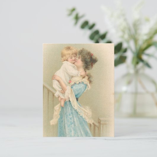  moederbedrijf kind briefkaart (Staand voorkant)