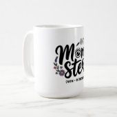 Moederbeest. (Moeder + Monster) Koffiemok (Voorkant links)