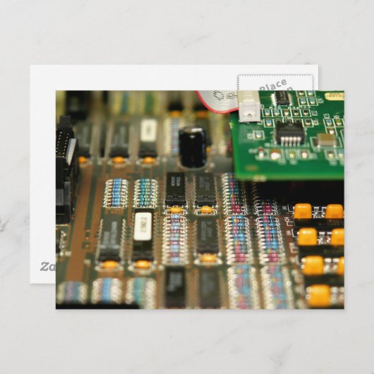 Moederbord Briefkaart (Voorkant / Achterkant)