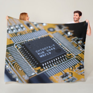 MOEDERBORD FLEECE DEKEN