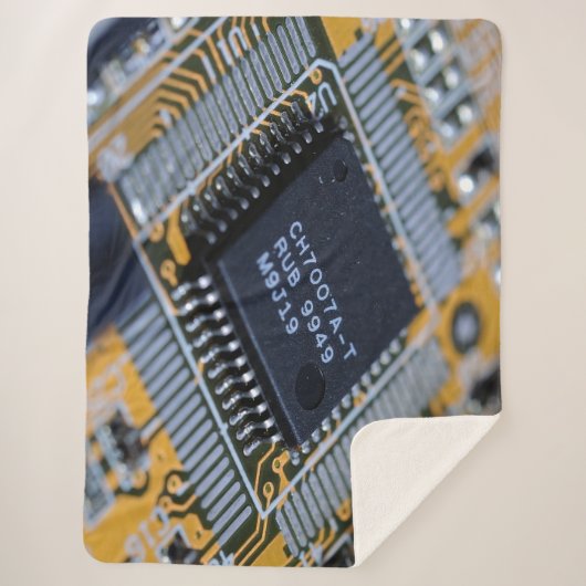 MOEDERBORD SHERPA DEKEN (Voorkant)