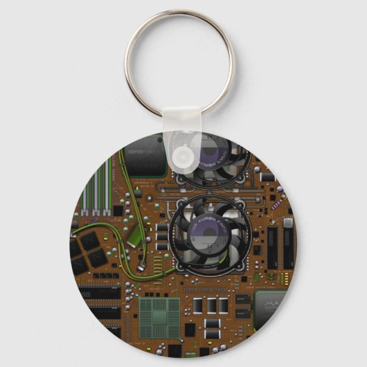 Moederbord Sleutelhanger (Voorkant)