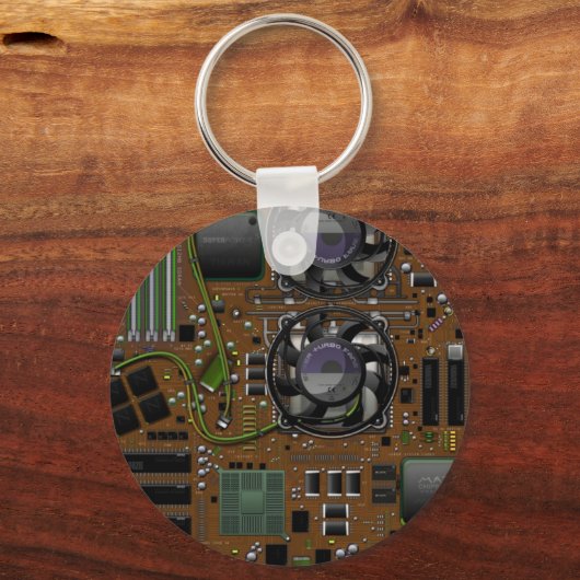 Moederbord Sleutelhanger (Voorkant)