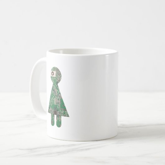 MoederbordMok Koffiemok (Voorkant links)