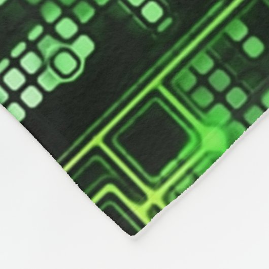 Moederbordontwerp Fleece Deken (Hoek)