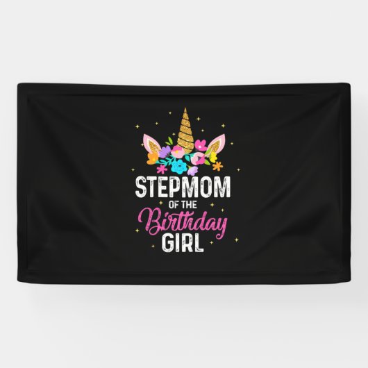 Moedercadeau | Stammoeder van het meisje van de ge Spandoek (Horizontaal)