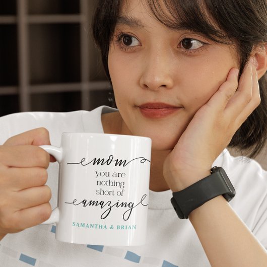 Moedercitaat Gepersonaliseerde Gift Mok