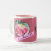 Moedercupcake Tweekleurige Koffiemok (Voorkant links)