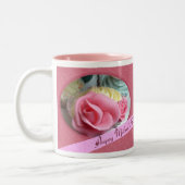 Moedercupcake Tweekleurige Koffiemok (Links)