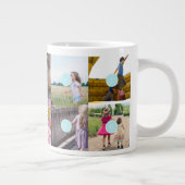 Moederdag 10 Foto's Collage Mok (Rechts)