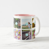 Moederdag 10 Foto's Collage Mok (Voorkant rechts)